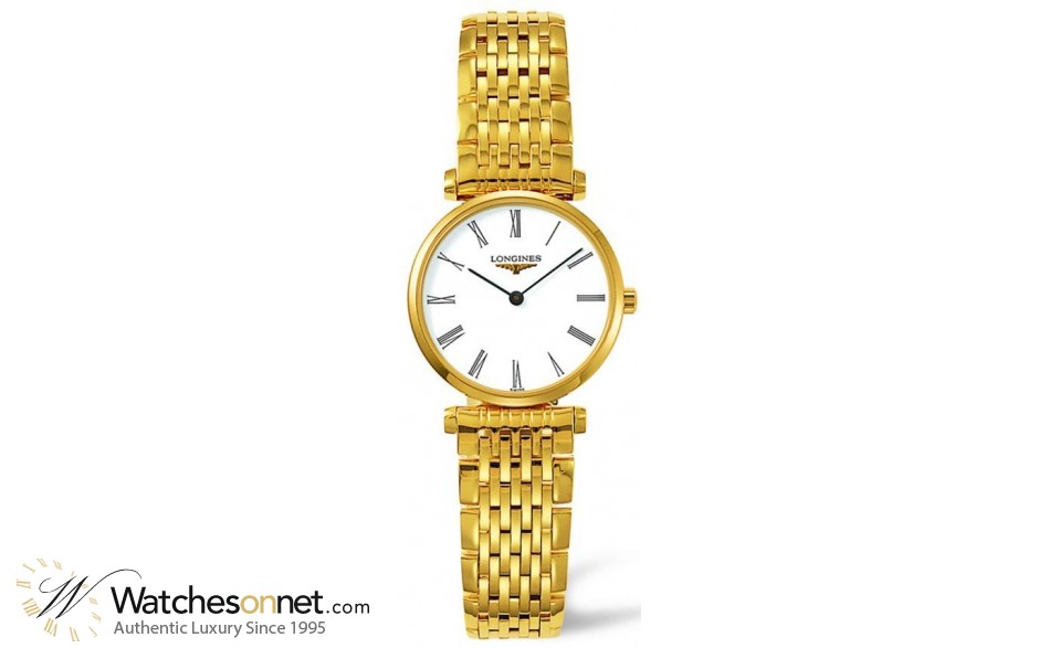Longines La Grande Classique  Quartz Women's Watch, Stainless Steel, White Dial, L4.209.2.11.8