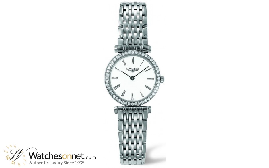 Longines La Grande Classique  Quartz Women's Watch, Stainless Steel, White Dial, L4.241.0.11.6