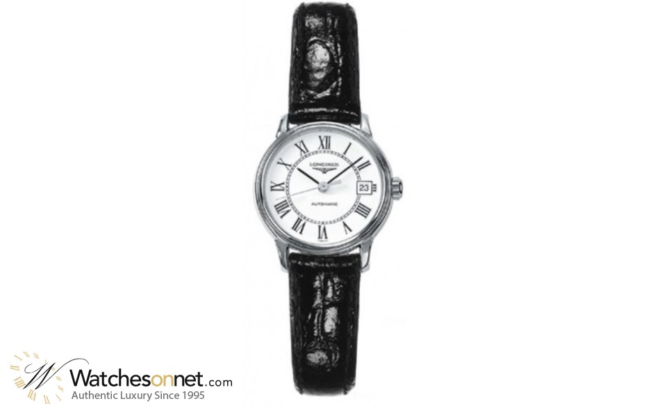 Longines La Grande Classique  Automatic Women's Watch, Stainless Steel, White Dial, L4.321.4.11.2