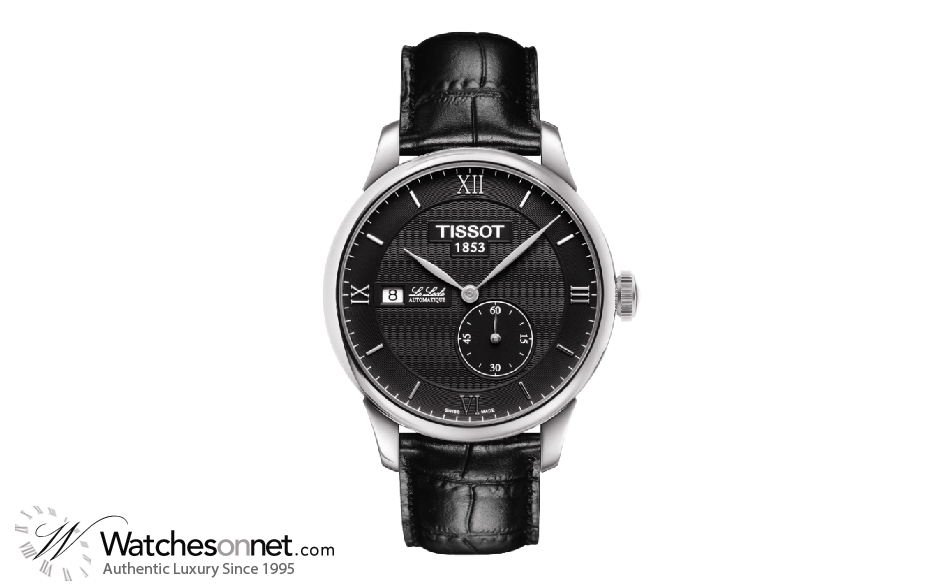 Tissot Le Locle  Automatic Men's Watch, Stainless Steel, Black Dial, T006.428.16.058.00
