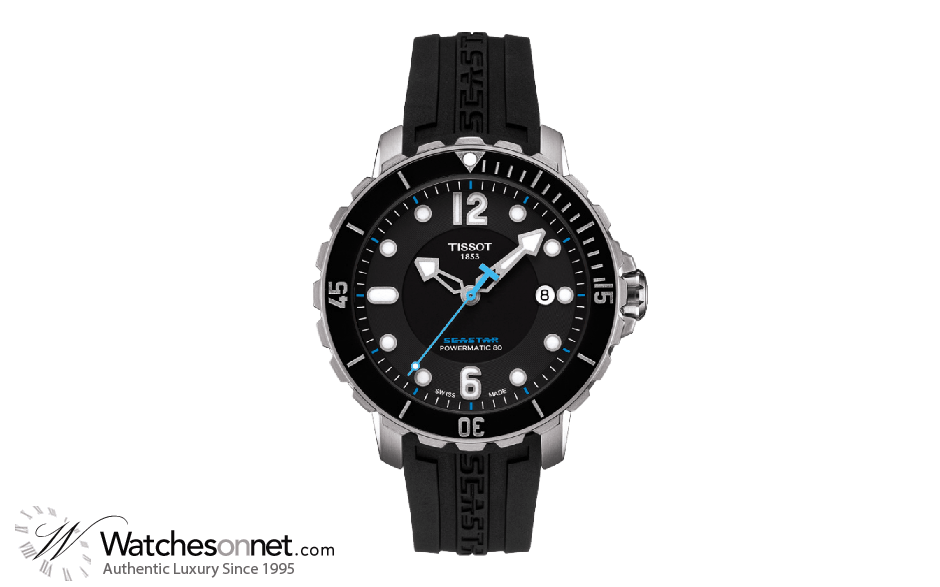 Tissot T-Sport  Automatic Men's Watch, Stainless Steel, Black Dial, T066.407.17.057.02
