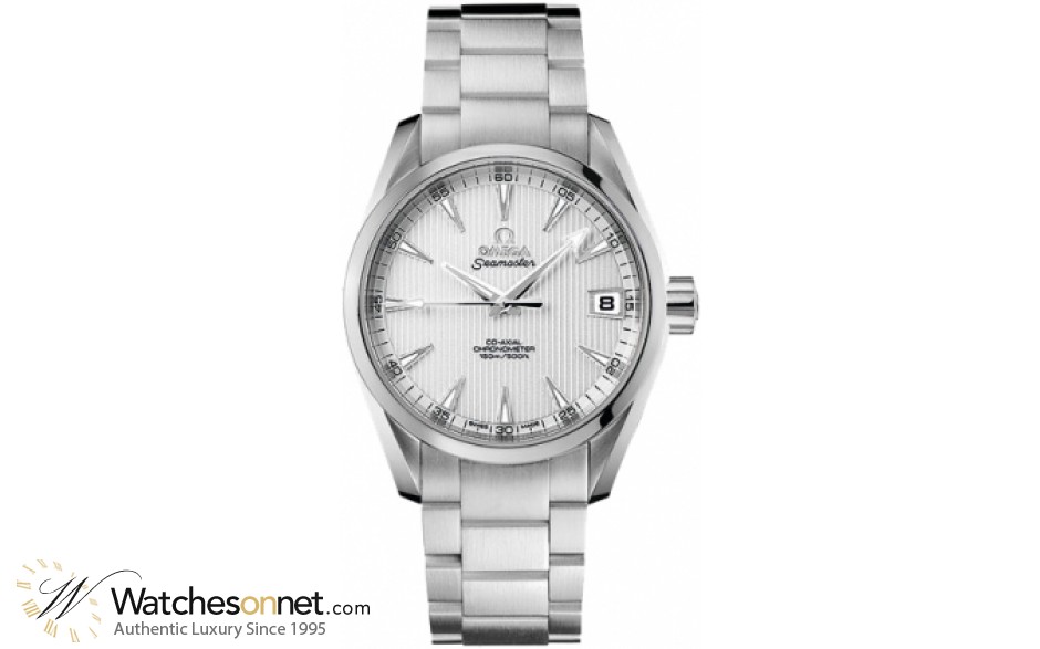 Omega Aqua Terra  Automatic Men's Watch, Stainless Steel, Silver Dial, 231.10.39.21.02.001