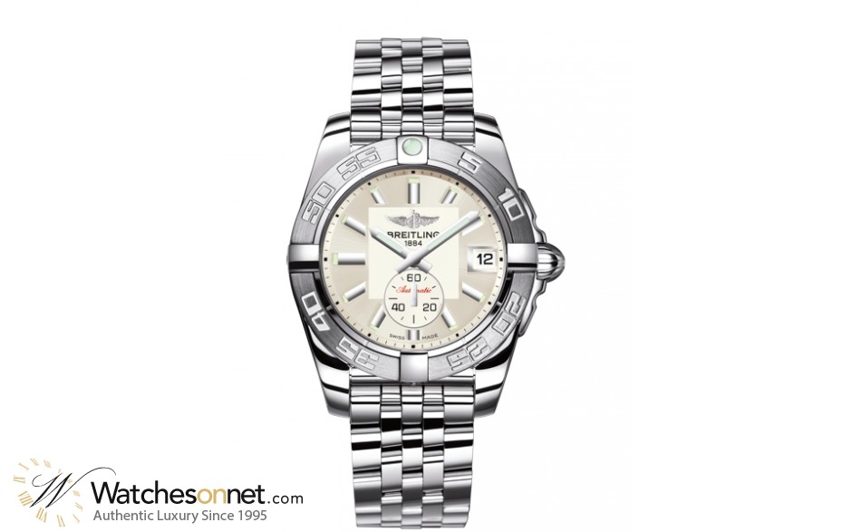 Breitling Galactic 36  Automatic Women's Watch, Stainless Steel, Silver Dial, A3733012.G706.376A