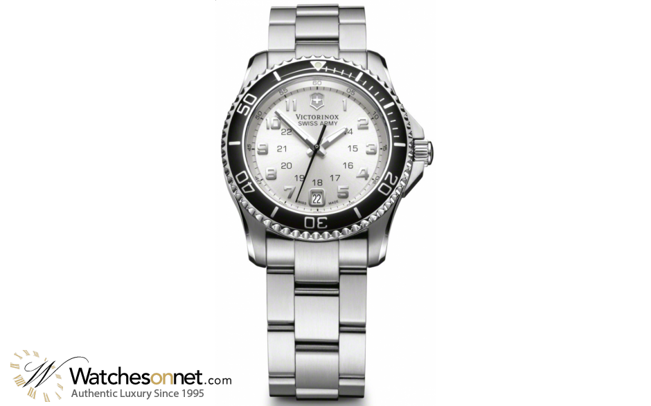 Victorinox Swiss Army Maverick GS  Quartz Women's Watch, Stainless Steel, Silver Dial, 241482