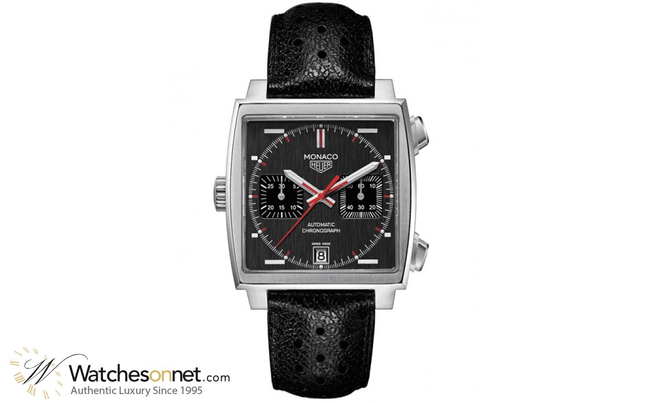 Tag Heuer Monaco Limited Edition  Chronograph Automatic Men's Watch, Stainless Steel, Grey Dial, CAW211B.FC6241