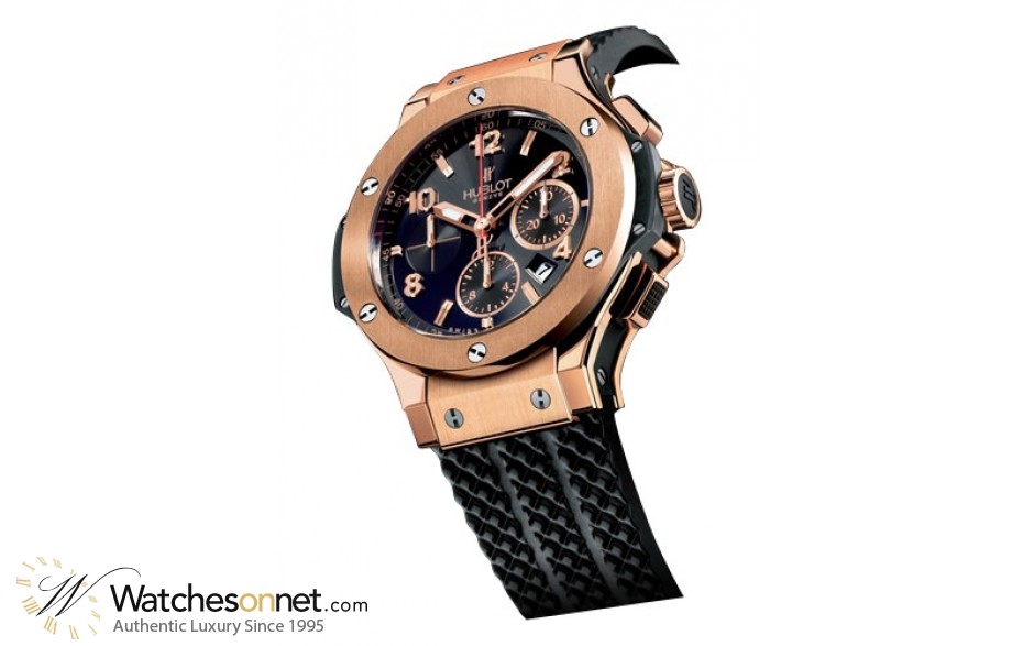 Hublot Big Bang 41mm  Automatic Men's Watch, 18K Rose Gold, Black Dial, 341.PX.130.RX