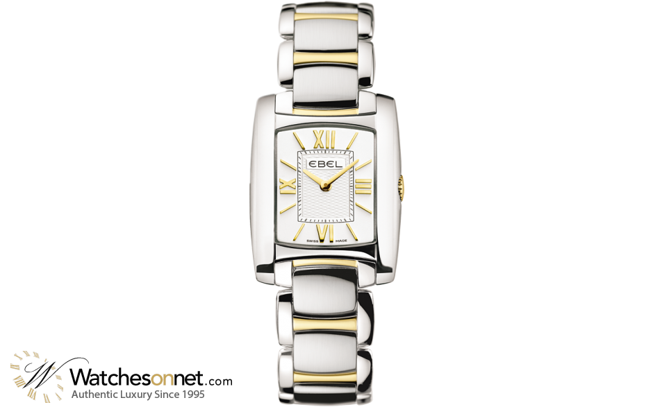 Ebel Brasilia Mini  Quartz Women's Watch, 18K Yellow Gold, White Dial, 1215767