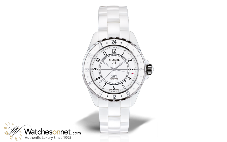  Chanel Men's H2180 J 12 White Dial Watch : Clothing