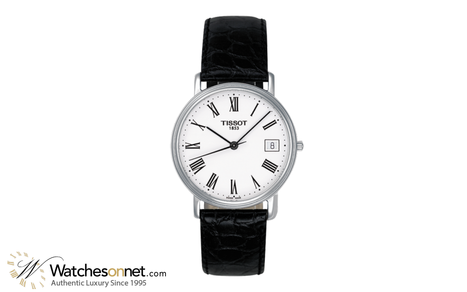 Tissot T-Classic  Quartz Men's Watch, Stainless Steel, White Dial, T52.1.421.13