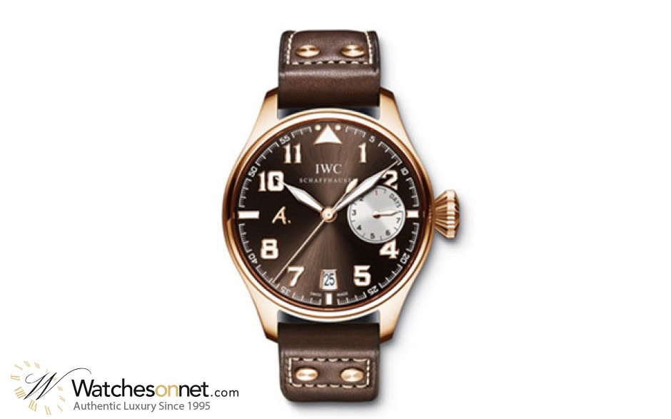 IWC Big Pilots  Automatic Men's Watch, 18K Rose Gold, Brown Dial, IW500421