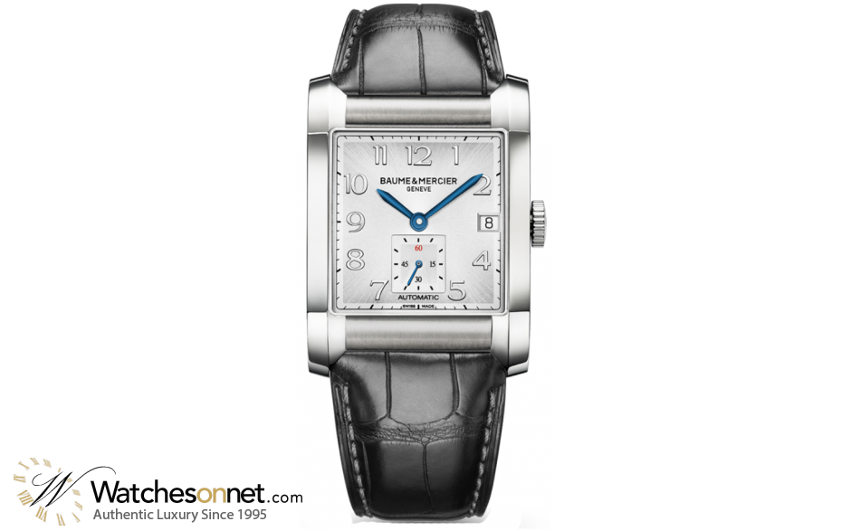 Baume & Mercier Hampton Classic  Automatic Men's Watch, Stainless Steel, Silver Dial, MOA10026