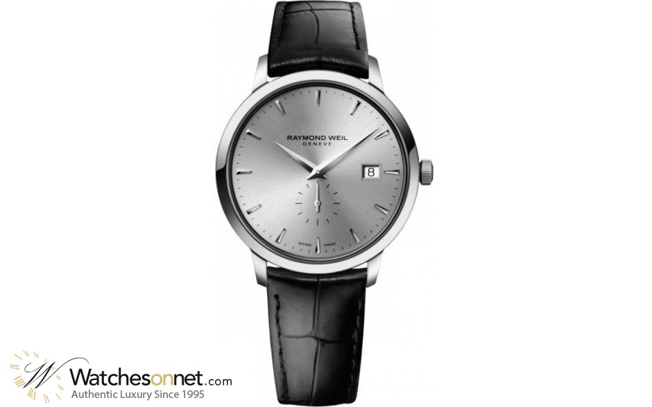 Raymond Weil Toccata  Quartz Men's Watch, Stainless Steel, Grey Dial, 5484-STC-65001