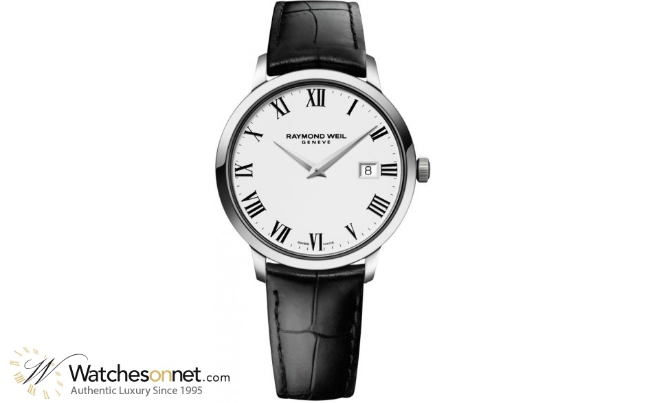 Raymond Weil Toccata  Quartz Men's Watch, Stainless Steel, White Dial, 5588-STC-00300