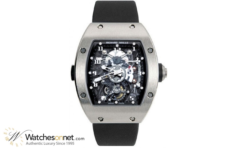 Richard Mille RM 003  Mechanical Unisex Watch, Titanium, Skeleton Dial, RM003-V2-Ti