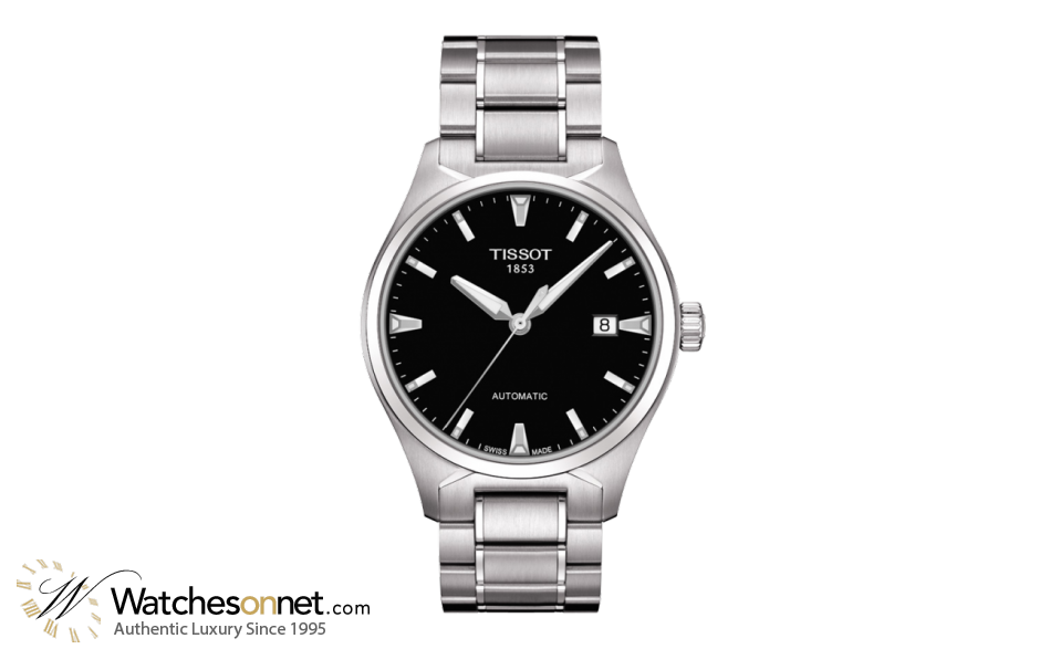 Tissot T-Classic  Automatic Men's Watch, Stainless Steel, Black Dial, T060.407.11.051.00