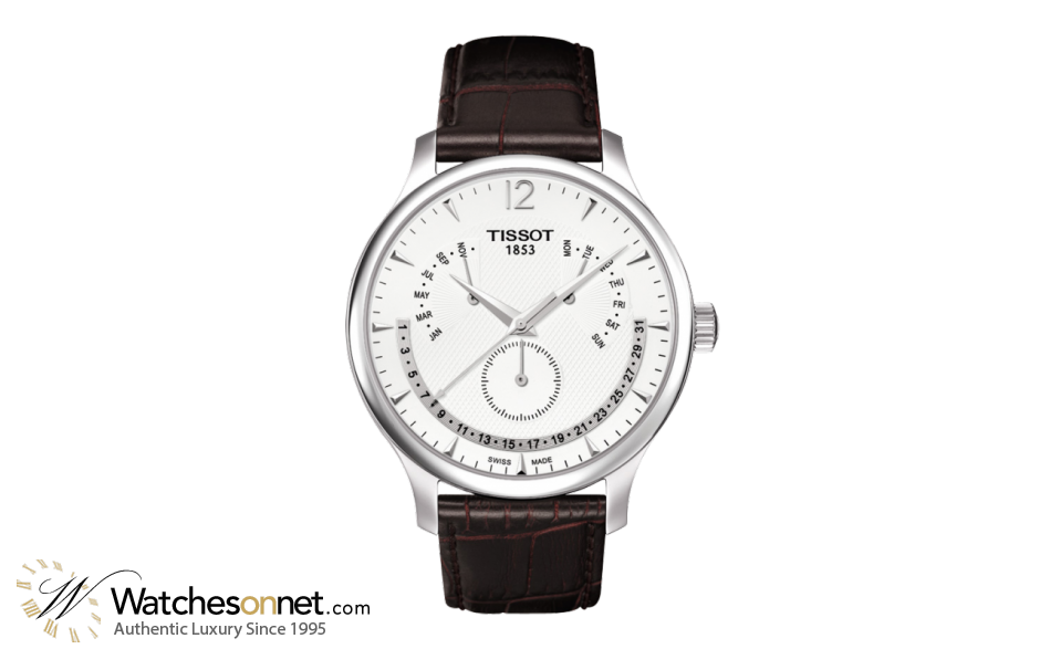 Tissot T-Classic  Quartz Men's Watch, Stainless Steel, White Dial, T063.637.16.037.00