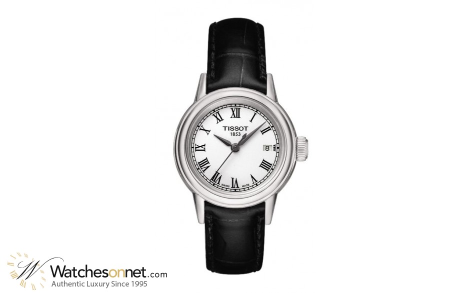 Tissot Carson Lady  Quartz Women's Watch, Stainless Steel, White Dial, T085.210.16.013.00