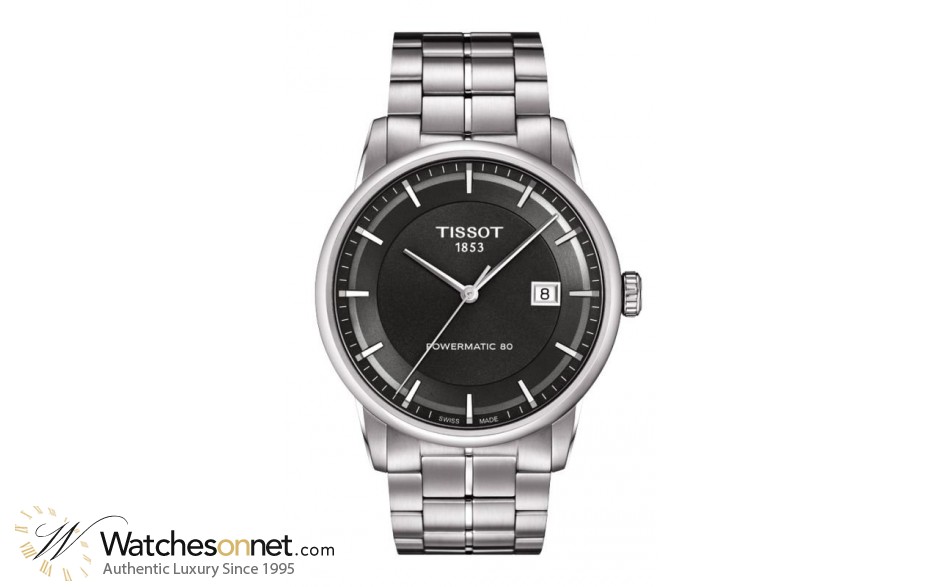 Tissot T-Classic  Automatic Men's Watch, Stainless Steel, Anthracite Dial, T086.407.11.061.00