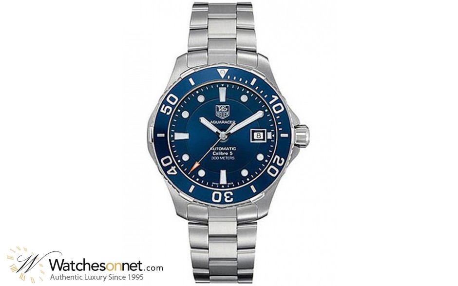 Tag Heuer Aquaracer  Automatic Men's Watch, Stainless Steel, Blue Dial, WAN2111.BA0822