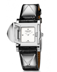 Hermes Medor  Quartz Women's Watch, Stainless Steel, Silver Dial, 041276WW00