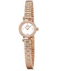 Hermes Faubourg  Quartz Women's Watch, 18K Yellow Gold, White Dial, 041416WW00