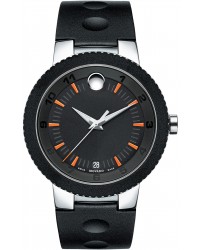 Movado Sport Edge  Quartz Men's Watch, PVD Black Steel, Black Dial, 606926