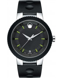 Movado Sport Edge  Quartz Men's Watch, PVD Black Steel, Black Dial, 606928