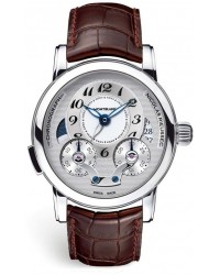 Montblanc Nicolas Rieussec  Chronograph Automatic Men's Watch, Stainless Steel, Silver Dial, 106487