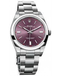 Rolex Oyster Perpetual 39  Automatic Men's Watch, Stainless Steel, Purple Dial, 114300-PRL