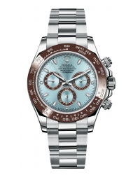Rolex Cosmograph Daytona  Automatic Men's Watch, Platinum, Blue Dial, 116506-BLU-BRN