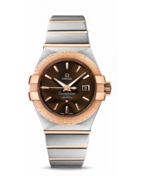 Omega Constellation  Automatic Women's Watch, 18K Rose Gold, Brown Dial, 123.20.31.20.13.001