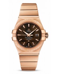 Omega Constellation  Automatic Women's Watch, 18K Rose Gold, Brown Dial, 123.50.31.20.13.001