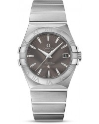 Omega Constellation  Automatic Men's Watch, Stainless Steel, Brown Dial, 123.10.35.20.06.001