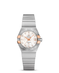 Omega Constellation  Automatic Women's Watch, Stainless Steel, Mother Of Pearl Dial, 123.20.27.20.55.004