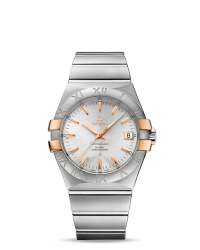 Omega Constellation  Automatic Men's Watch, Stainless Steel, Silver Dial, 123.20.35.20.02.003