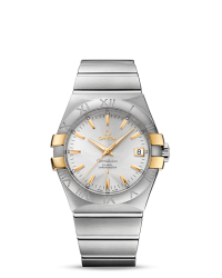 Omega Constellation  Automatic Men's Watch, Stainless Steel, Silver Dial, 123.20.35.20.02.004