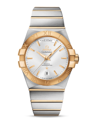 Omega Constellation  Automatic Men's Watch, Stainless Steel, Silver Dial, 123.20.38.22.02.002