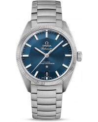 Omega Globemaster  Automatic Men's Watch, Stainless Steel, Blue Dial, 130.30.39.21.03.001