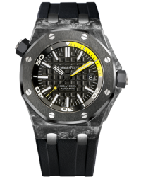 Audemars Piguet Royal Oak Offshore Alinghi Limited Edition  Automatic Men's Watch, Carbon Fiber, Black Dial, 15706AU.00.A002CA.01