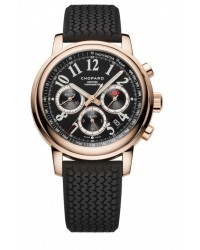 Chopard Classic Racing  Chronograph Automatic Men's Watch, 18K Rose Gold, Black Dial, 161274-5005