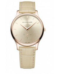 Chopard L.U.C  Automatic Men's Watch, 18K Rose Gold, Champagne Dial, 161920-5005
