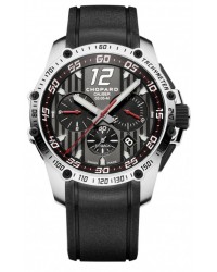 Chopard Classic Racing  Chronograph Automatic Men's Watch, Stainless Steel, Black Dial, 168535-3001