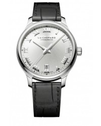 Chopard L.U.C  Mechanical Men's Watch, Stainless Steel, Silver Dial, 168544-3002