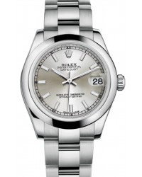 Rolex DateJust Lady 31  Automatic Women's Watch, Stainless Steel, Silver Dial, 178240-SLV-OYSTER