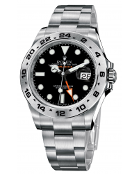 Rolex Explorer II  Automatic Men's Watch, Stainless Steel, Black Dial, 216570-BLK