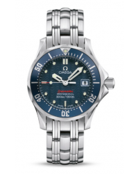 Omega Seamaster  Quartz Women's Watch, Stainless Steel, Blue Dial, 2224.80.00