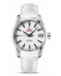 Omega Aqua Terra  Automatic Men's Watch, Stainless Steel, White Dial, 231.13.39.21.54.001