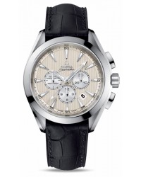 Omega Aqua Terra  Chronograph Automatic Men's Watch, Stainless Steel, White Dial, 231.13.44.50.09.001