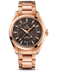 Omega Aqua Terra  Automatic Men's Watch, 18K Rose Gold, Brown Dial, 231.50.43.22.06.002