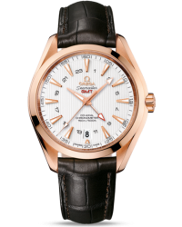 Omega Aqua Terra  Automatic Men's Watch, 18K Rose Gold, White Dial, 231.53.43.22.02.001